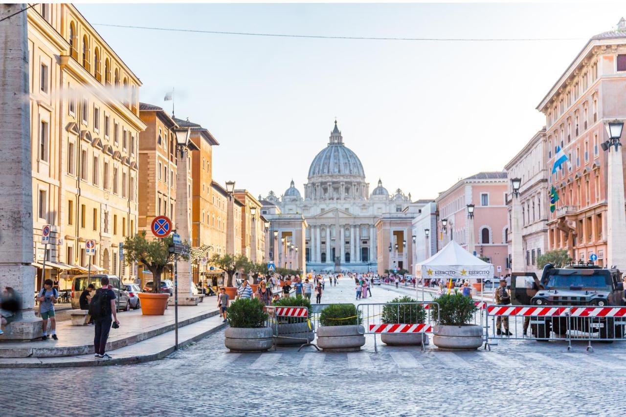 Spacious With Sunny Terrace Near Vatican 罗马 外观 照片